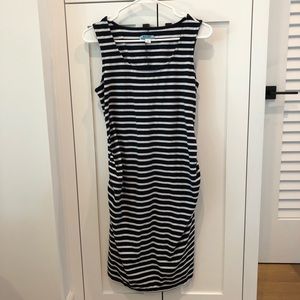 Old Navy Striped Maternity Dress
